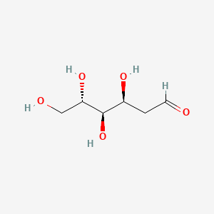 molecular formula C6H12O5 B1664073 Deoxyglucose CAS No. 154-17-6