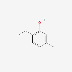 molecular formula C9H12O B1664077 2-Ethyl-5-methylphenol CAS No. 1687-61-2