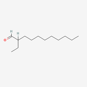 molecular formula C13H26O B1664078 2-乙基十一醛 CAS No. 35518-76-4