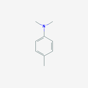 molecular formula C9H13N<br>CH3C6H4N(CH3)2<br>C9H13N B166408 N,N-Dimethyl-p-toluidine CAS No. 99-97-8