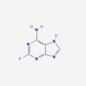 molecular formula C5H4FN5 B1664080 2-Fluoroadenine CAS No. 700-49-2