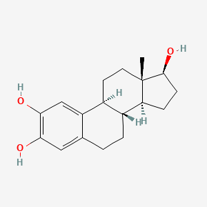 molecular formula C18H24O3 B1664083 2-Hydroxyestradiol CAS No. 362-05-0