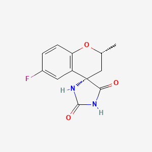 molecular formula C12H11FN2O3 B1664088 E 0722 CAS No. 102916-95-0
