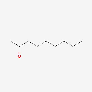 molecular formula C9H18O B1664094 2-壬酮 CAS No. 821-55-6