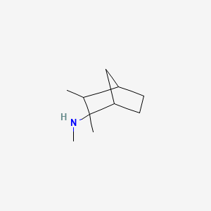 molecular formula C10H19N B1664097 2-Norbornanamine, N,2,3-trimethyl- CAS No. 63907-05-1