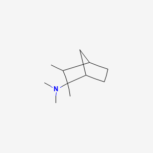 molecular formula C11H21N B1664098 2-降冰片胺，N,N,2,3-四甲基- CAS No. 63907-04-0