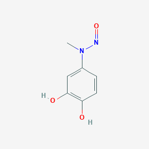 4-[methyl(Nitroso)amino]benzene-1,2-Diol