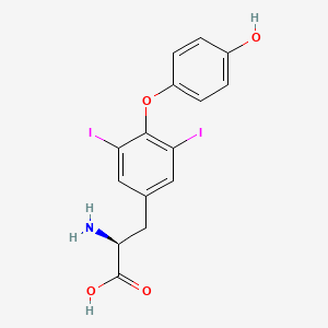 molecular formula C15H13I2NO4 B1664108 NSC 90469 CAS No. 1041-01-6