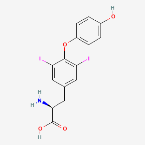 molecular formula C15H13I2NO4 B1664108 3,5-Diiodo-L-thyronine CAS No. 1041-01-6