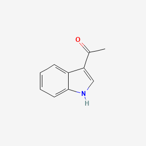 molecular formula C10H9NO B1664109 3-Acetylindole CAS No. 703-80-0