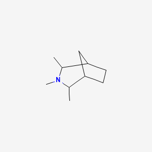 molecular formula C10H19N B1664117 2,3,4-Trimethyl-3-azabicyclo[3.2.1]octane CAS No. 64048-84-6