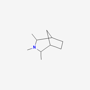 3-Azabicyclo(3.2.1)octane, N,2,4-trimethyl-