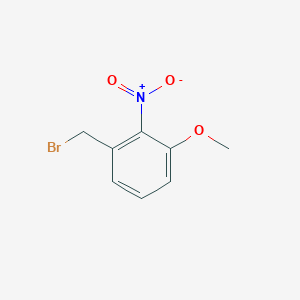 molecular formula C8H8BrNO3 B166412 1-(Bromomethyl)-3-methoxy-2-nitrobenzene CAS No. 133486-62-1