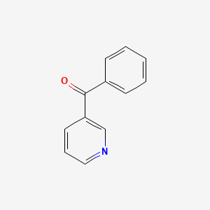 molecular formula C12H9NO B1664120 3-Benzoylpyridine CAS No. 5424-19-1