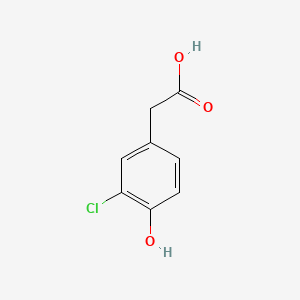 molecular formula C8H7ClO3 B1664125 3-Chloro-4-hydroxyphenylacetic acid CAS No. 33697-81-3