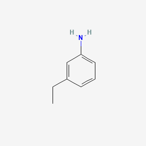 molecular formula C8H11N B1664132 3-Ethylaniline CAS No. 587-02-0