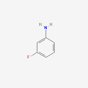 molecular formula C6H6FN B1664137 3-Fluoroaniline CAS No. 372-19-0