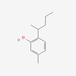 molecular formula C12H18O B1664138 3-Methyl-6-(1-methylbutyl)phenol CAS No. 14705-04-5