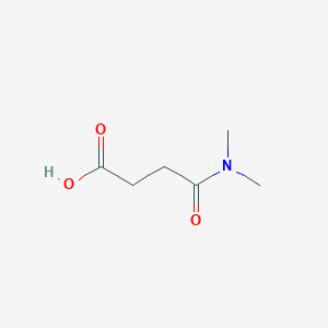 molecular formula C6H11NO3 B166414 Butanoic acid, 4-(dimethylamino)-4-oxo- CAS No. 2564-95-6