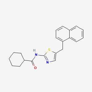 molecular formula C21H22N2OS B1664143 Antifungal agent 86 CAS No. 327077-97-4