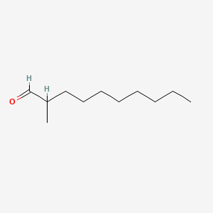 molecular formula C11H22O B1664147 2-Methyldecanal CAS No. 19009-56-4