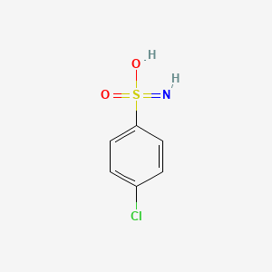 molecular formula C6H6ClNO2S B1664158 4-Chlorobenzenesulfonamide CAS No. 98-64-6