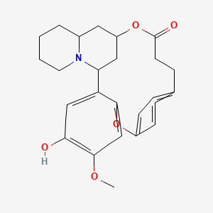 molecular formula C25H35NO5 B1664168 4-Desmethyldecaline CAS No. 54422-29-6