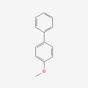 molecular formula C13H12O B1664174 4-Methoxybiphenyl CAS No. 613-37-6