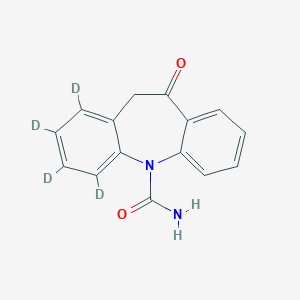 molecular formula C15H12N2O2 B016642 Oxcarbazepine-D4 (Major) CAS No. 1020719-71-4
