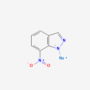 molecular formula C7H4N3NaO2 B1664202 7-NiNa 