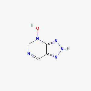 molecular formula C4H3N5O B1664207 8-Azahypoxanthine CAS No. 2683-90-1