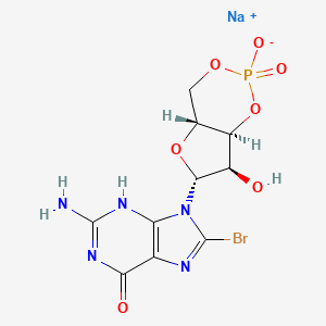 molecular formula C10H10BrN5NaO7P B1664209 8-Br-cGMP CAS No. 51116-01-9