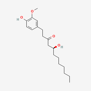 molecular formula C19H30O4 B1664213 (8)-姜酚 CAS No. 23513-08-8