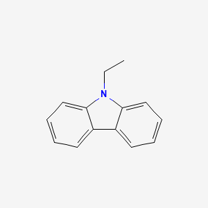 molecular formula C14H13N B1664220 9-Ethylcarbazole CAS No. 86-28-2