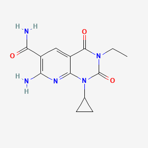 molecular formula C13H15N5O3 B1664232 A-484954 CAS No. 142557-61-7