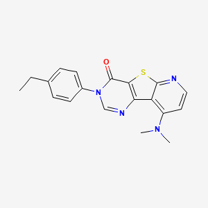 molecular formula C19H18N4OS B1664263 A-794282 CAS No. 869802-44-8