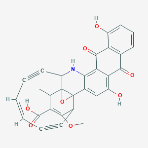 molecular formula C30H19NO8 B166429 Deoxydynemicin A CAS No. 130640-33-4