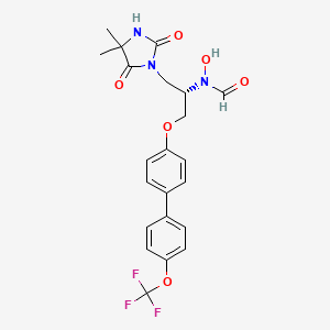 molecular formula C22H22F3N3O6 B1664311 Abt-770 CAS No. 220614-50-6