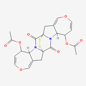 B1664336 Acetylaranotin CAS No. 20485-01-2