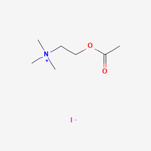 molecular formula C7H16INO2 B1664341 Acetylcholine iodide CAS No. 2260-50-6