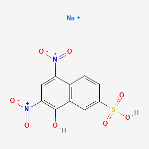 molecular formula C20H10N4Na2O16S2 B1664346 Naphthol Yellow S CAS No. 846-70-8