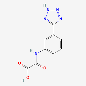 molecular formula C9H7N5O3 B1664347 Acitazanolast CAS No. 114607-46-4