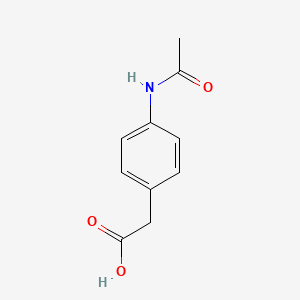 molecular formula C10H11NO3 B1664357 Actarit CAS No. 18699-02-0