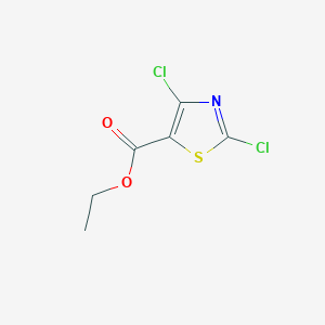 molecular formula C6H5Cl2NO2S B166436 Ethyl 2,4-dichloro-1,3-thiazole-5-carboxylate CAS No. 125759-82-2