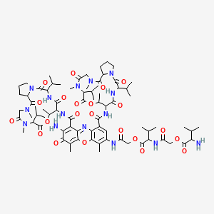 molecular formula C76H109N15O22 B1664363 Actinomycin D2 CAS No. 72751-56-5