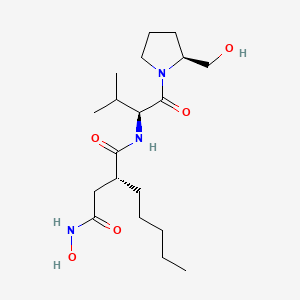 molecular formula C19H35N3O5 B1664364 放线菌素 CAS No. 13434-13-4