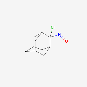molecular formula C10H14ClNO B1664368 2-Chloro-2-nitrosoadamantane CAS No. 33673-34-6