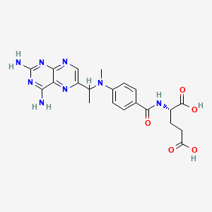 molecular formula C21H24N8O5 B1664371 A-蝶呤 CAS No. 25663-23-4