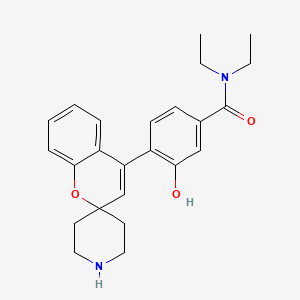 molecular formula C24H28N2O3 B1664382 ADL-5747 游离碱 CAS No. 850176-30-6