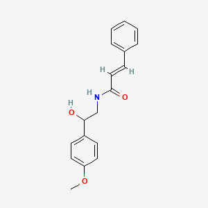 molecular formula C18H19NO3 B1664389 (+-)-Aegeline CAS No. 456-12-2